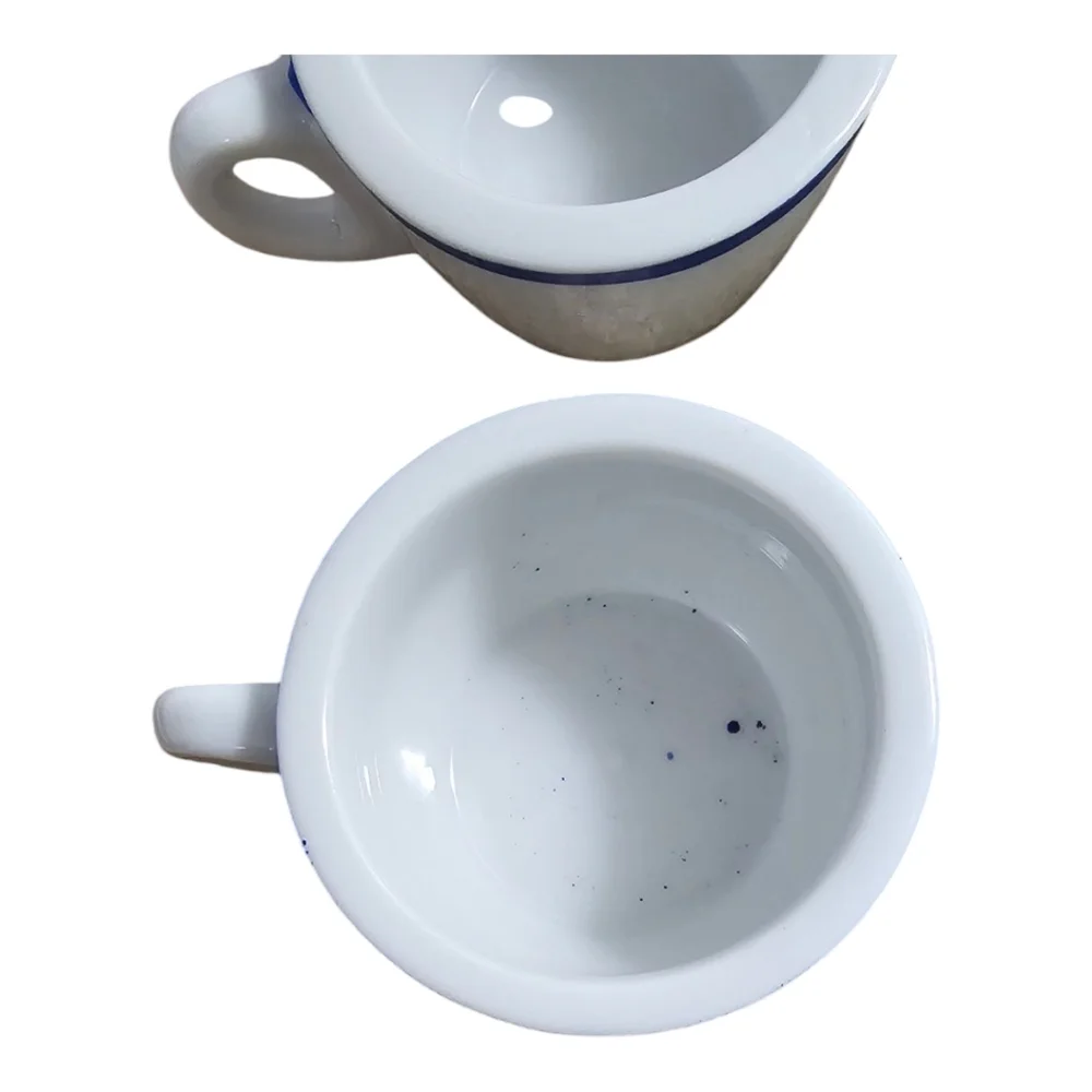 Vintage Elegant Blue and White China Tea/Espresso 12 Piece Set - Picture 7 of 8